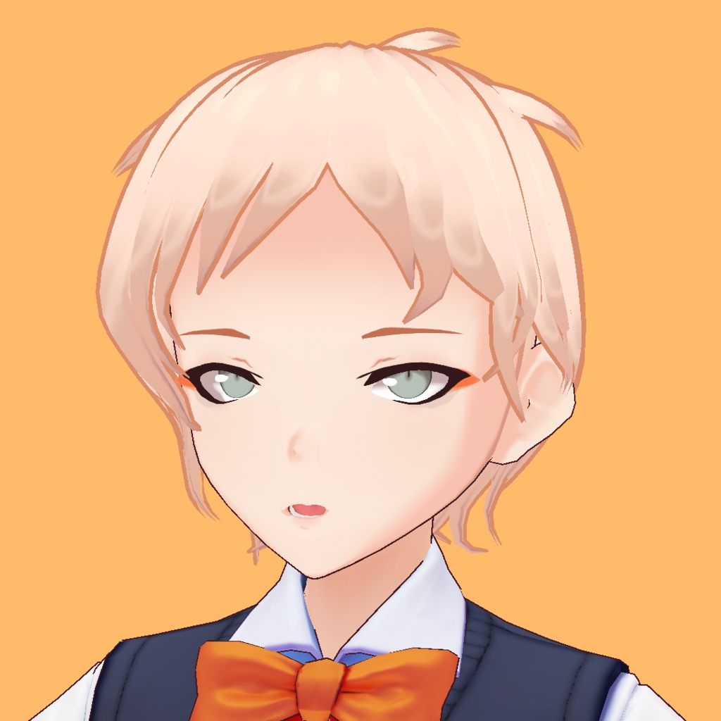 Vroid - Choppy short hair preset