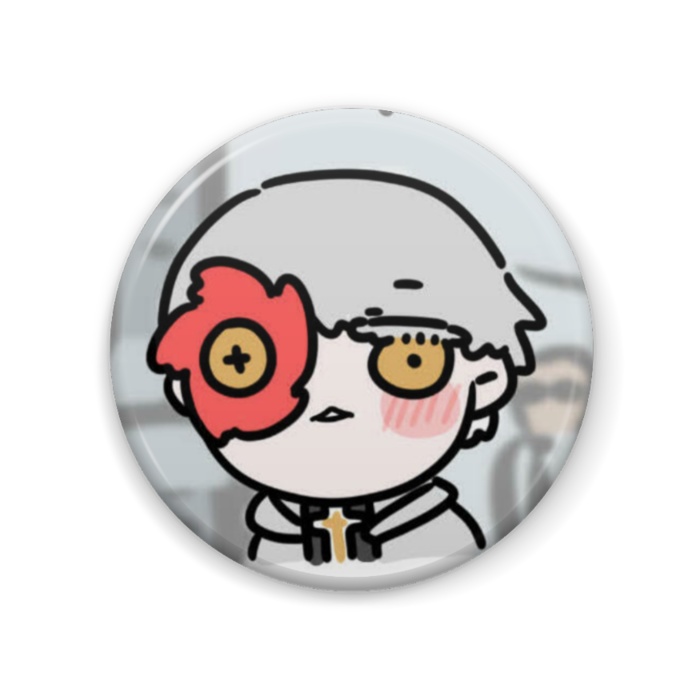 ⑧缶バッジ 飛鳥