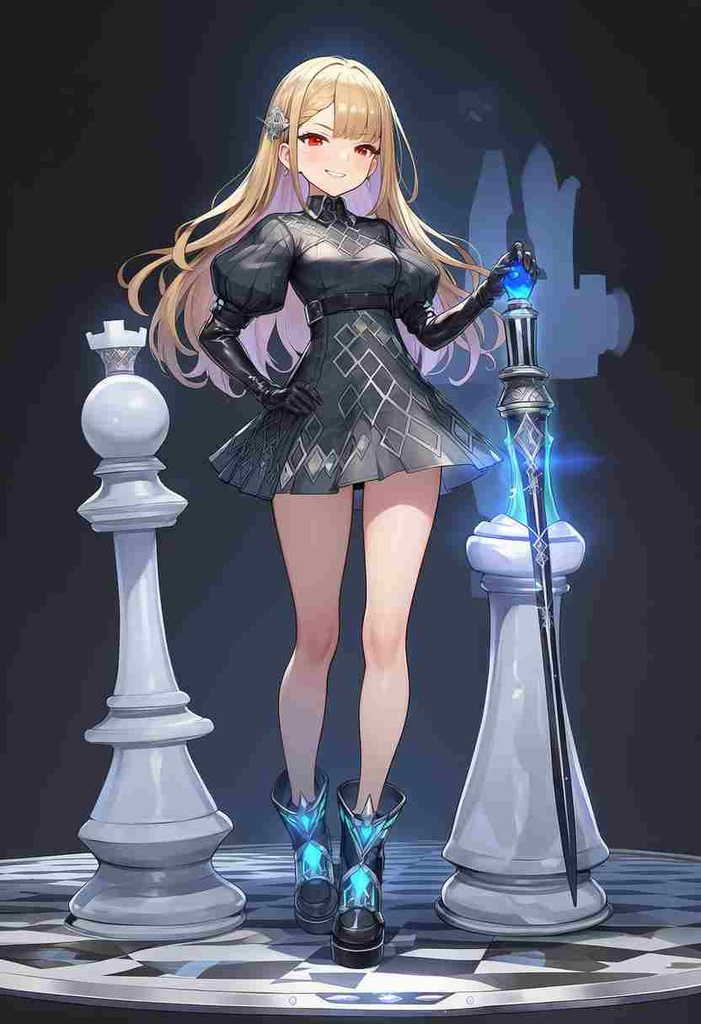 童話調、ファンタジー系 パンクアリス風 × モダン × 美少女アニメフェアリーテイル風パーカー × 虹色パステル × エレガントなチュールスカート