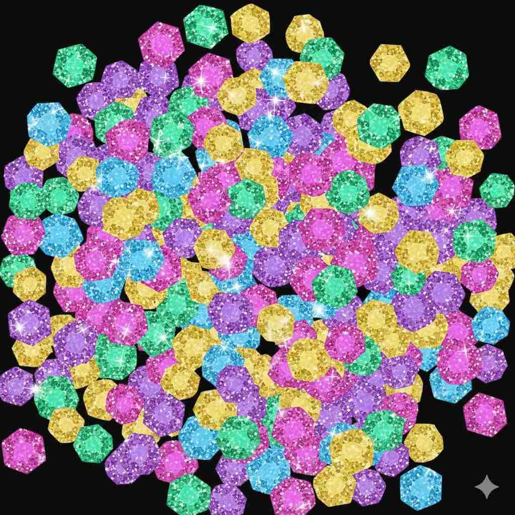 異世界仕上げブラシ集30(魔法陣/結晶/グリッター)