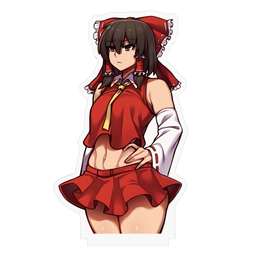 豊満印のアクスタ/やさぐ霊夢(貧乳)