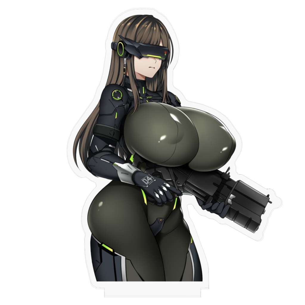 豊満印のアクスタ/量産型ニケちゃん