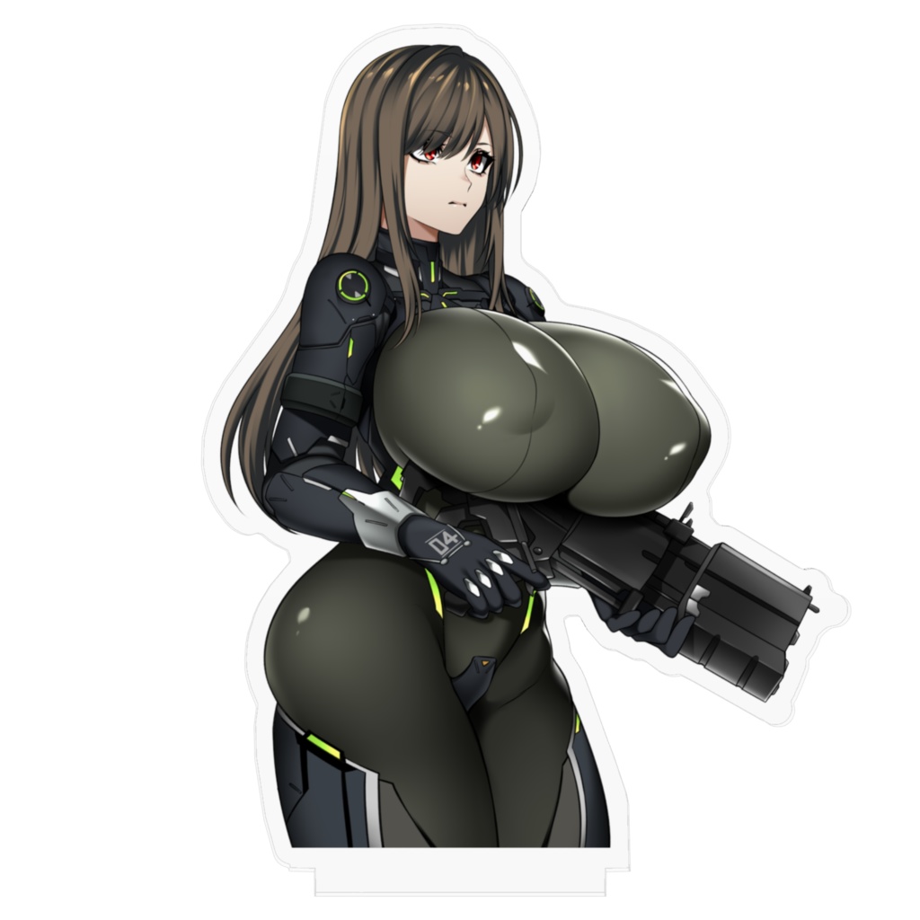 豊満印のアクスタ/量産型ニケちゃん(素顔)