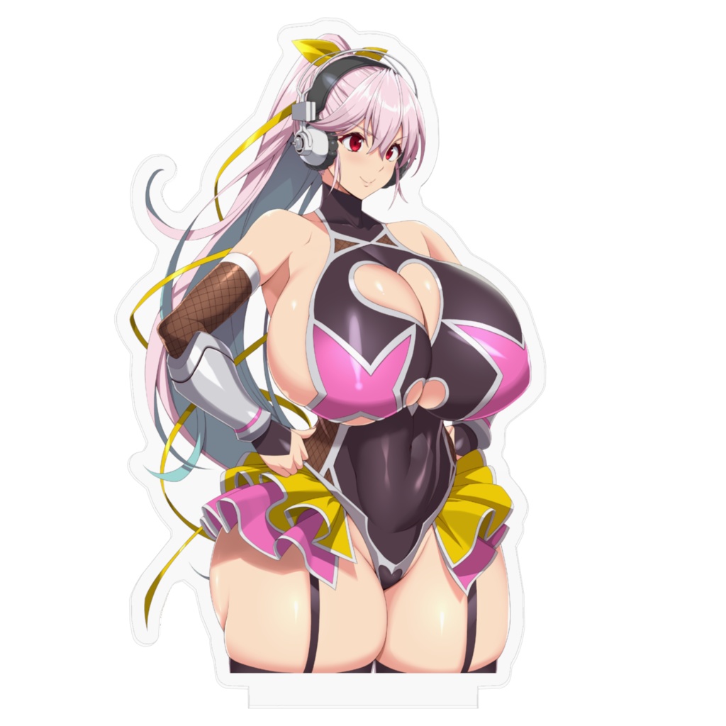 豊満印のアクスタ/対魔忍すーぱーそに子