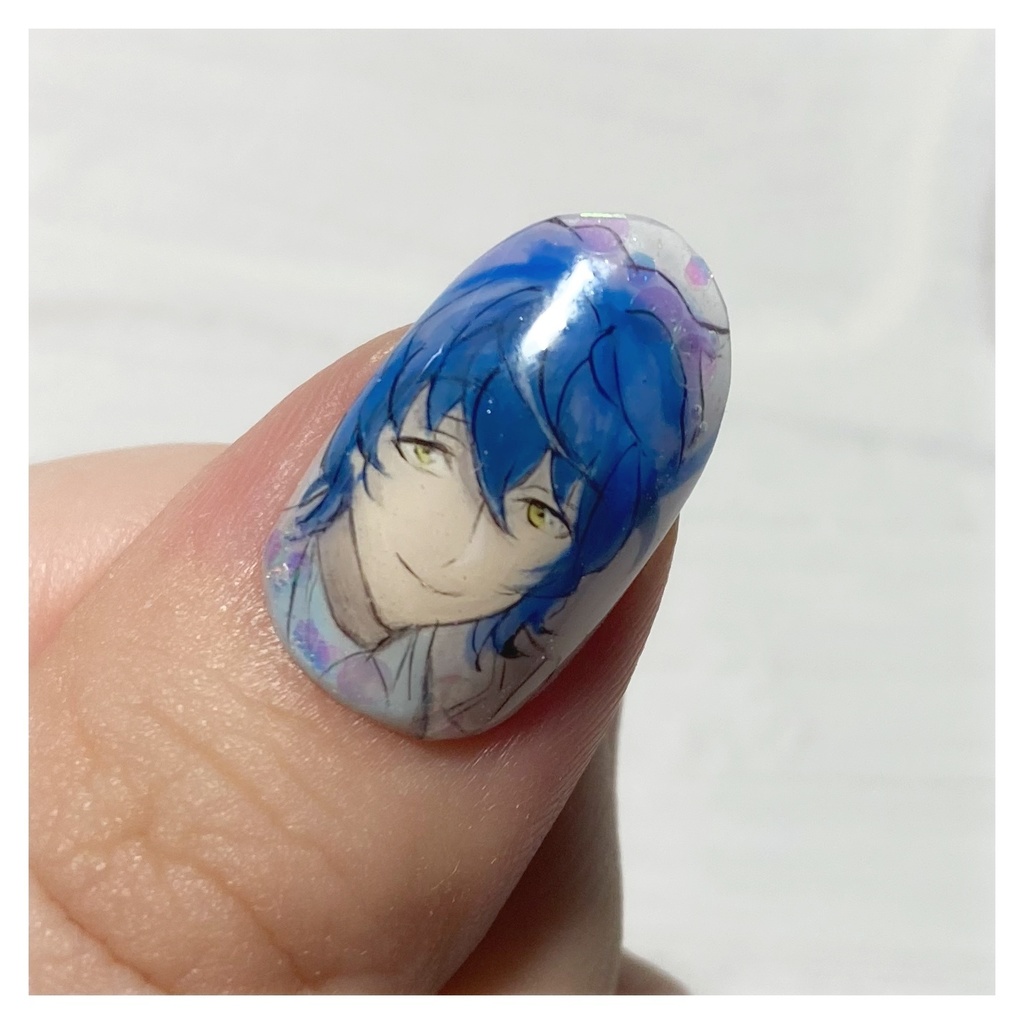 【現品】痛ネイルチップ あんスタ 青葉つむぎ