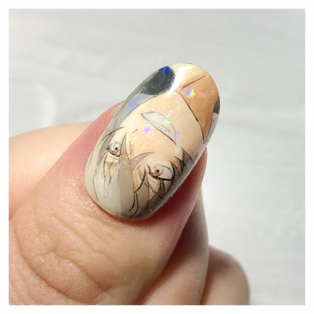 【現品】痛ネイルチップ あんスタ 大神晃牙