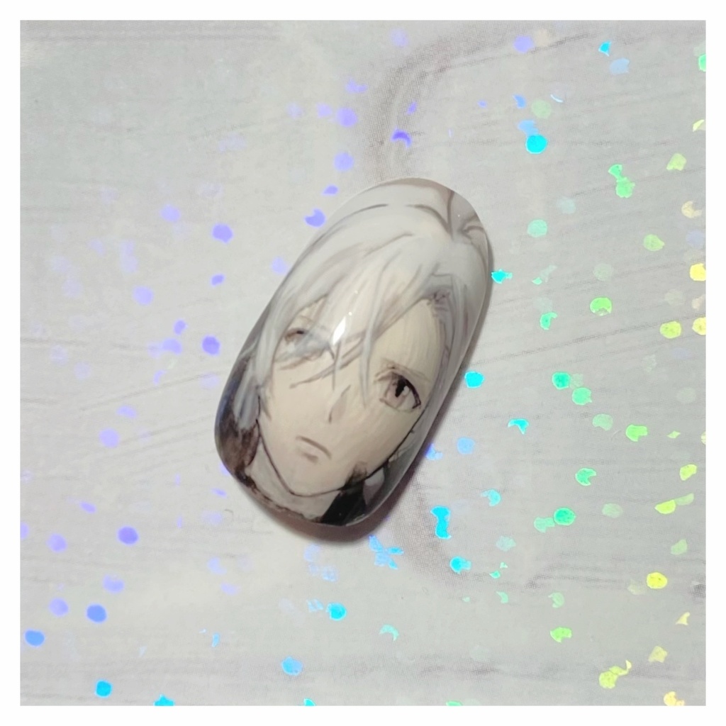 【現品】痛ネイルチップ  九条天  TRRIGER アイドリッシュセブン