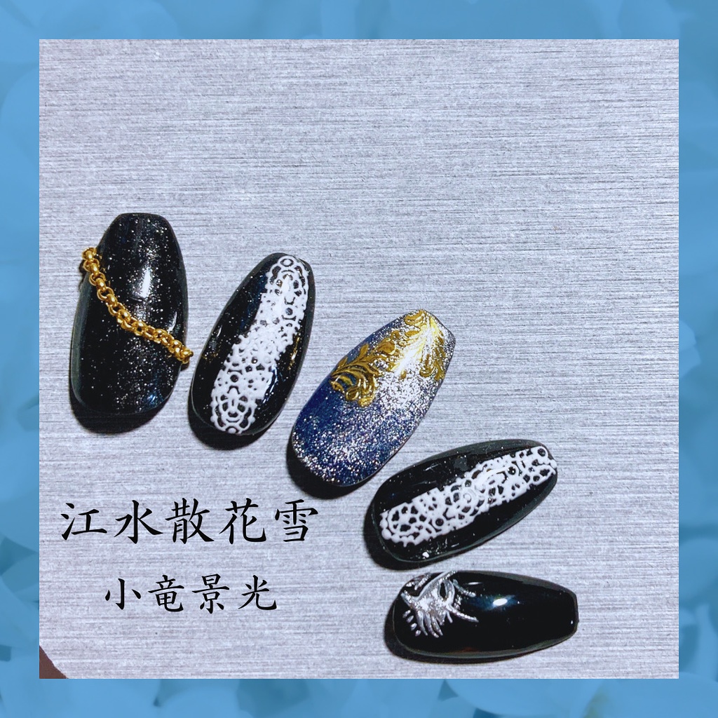 【刀ミュ】江水散花雪ライブ衣装イメージネイル