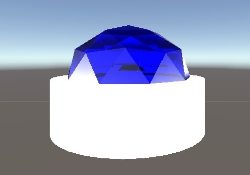 ローポリスタッドピアスモデル(練習作品/UnityPackage/Prefab)