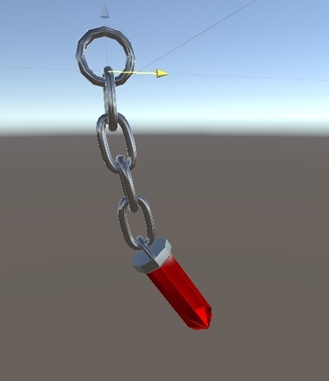 ローポリピアスモデル(練習作品/UnityPackage/Prefab)
