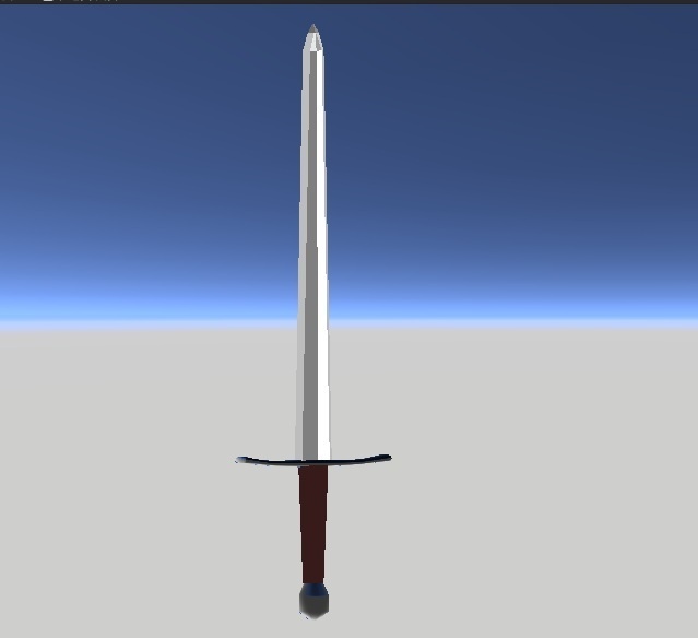 ローポリソードモデル(練習作品/UnityPackage/Prefab)
