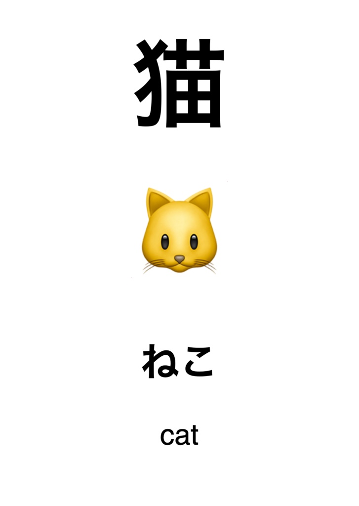 Emoji Flashcards – Learn 86 Kanji with Pictures!
