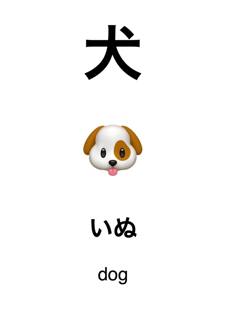 Emoji Flashcards – Learn 86 Kanji with Pictures! 