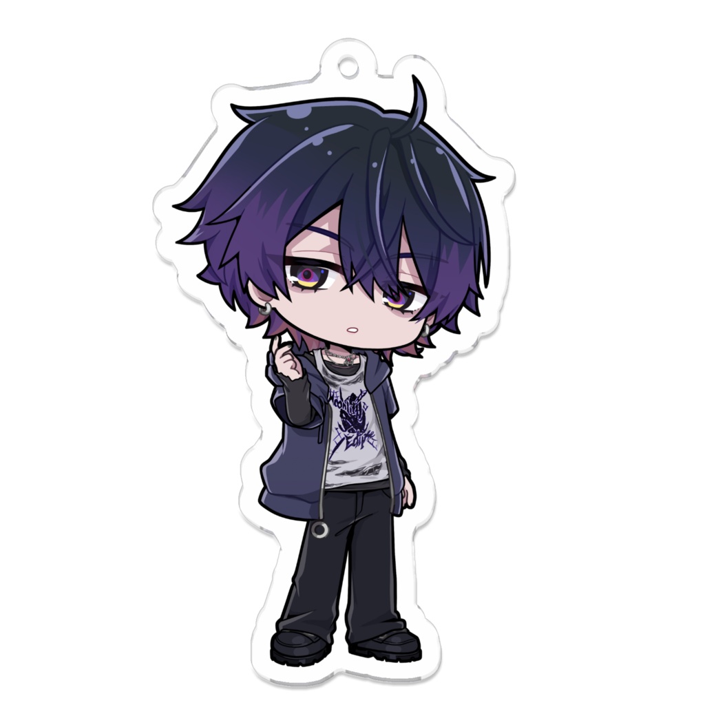 はづき アクリルキーホルダー (4周年デザイン)