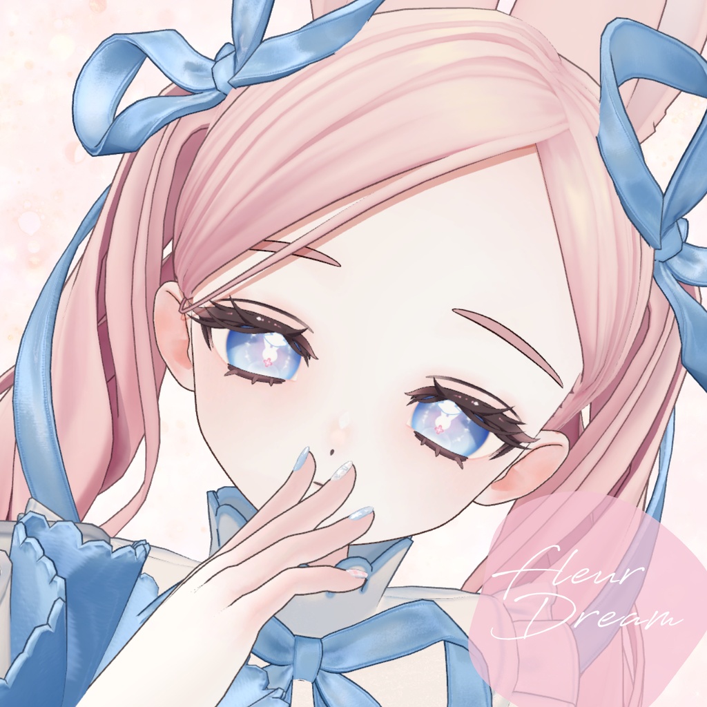 【5アバター対応】FleurDreamEye【アイテクスチャ】