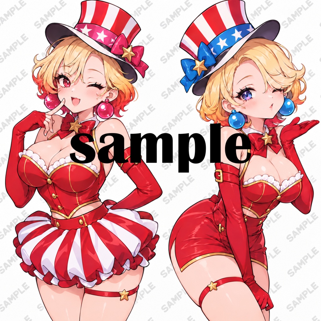 POP GIRLS🎪RED ver背景透過