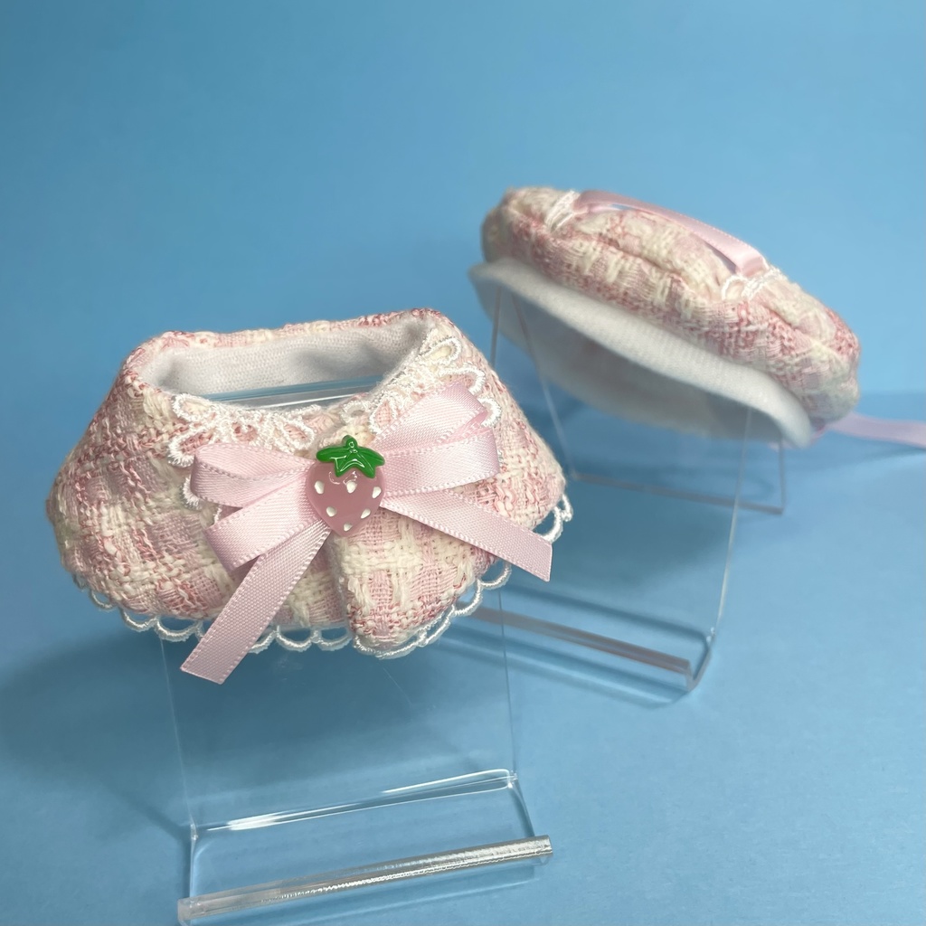 いちごミルクなポンチョ