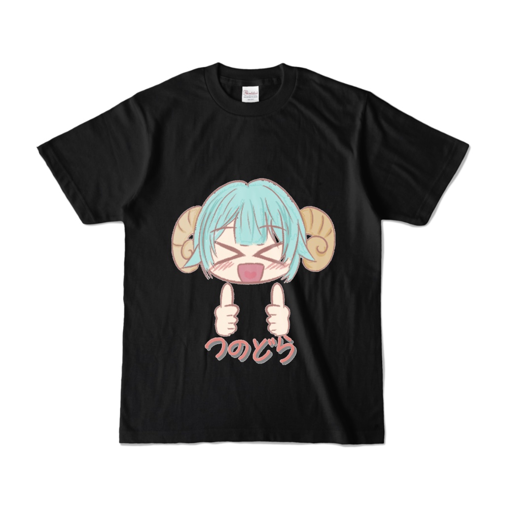 つのどらくんのTシャツ(黒)