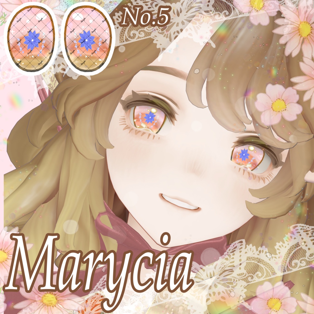 🔥販売記念SALE🔥【17アバター対応】🌸PETAL PRISM Eye Texture✨