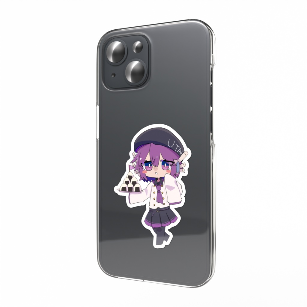 デフォ子（カフェ店員ver）ステッカー