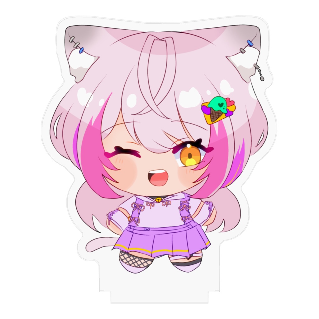 猫紐茉白 アクリルスタンド