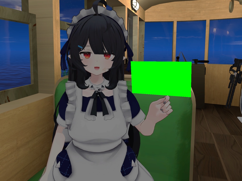 【VRChat】クロマキープレートギミック