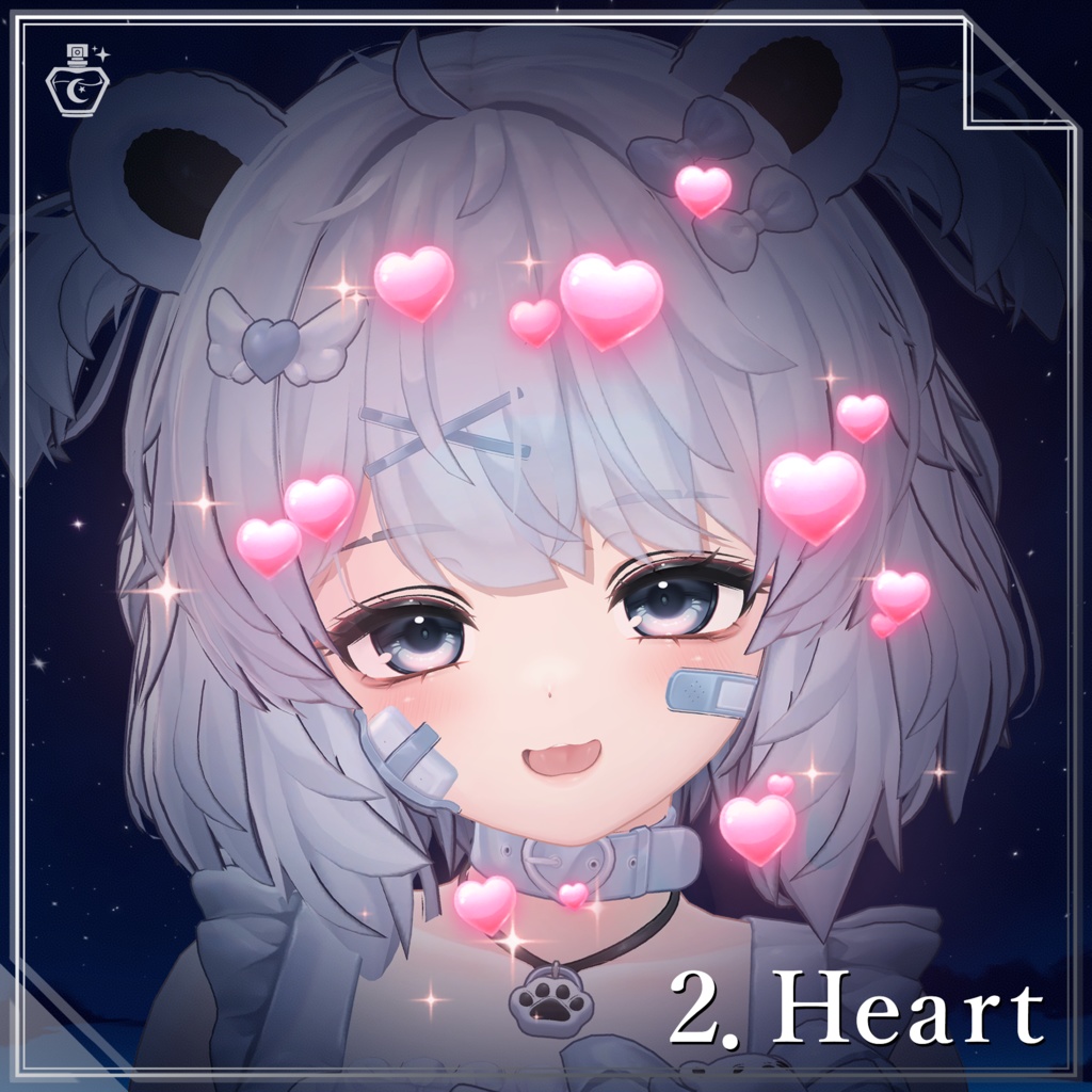 Face Deco Effect 4 Types (VRChat)