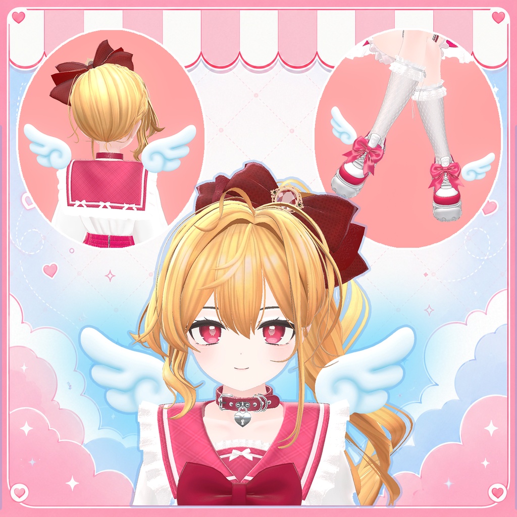 Casual Mini Angel Wing