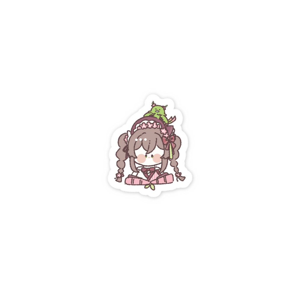 ゆるゆるスマホステッカー_お蜜さんといっしょ