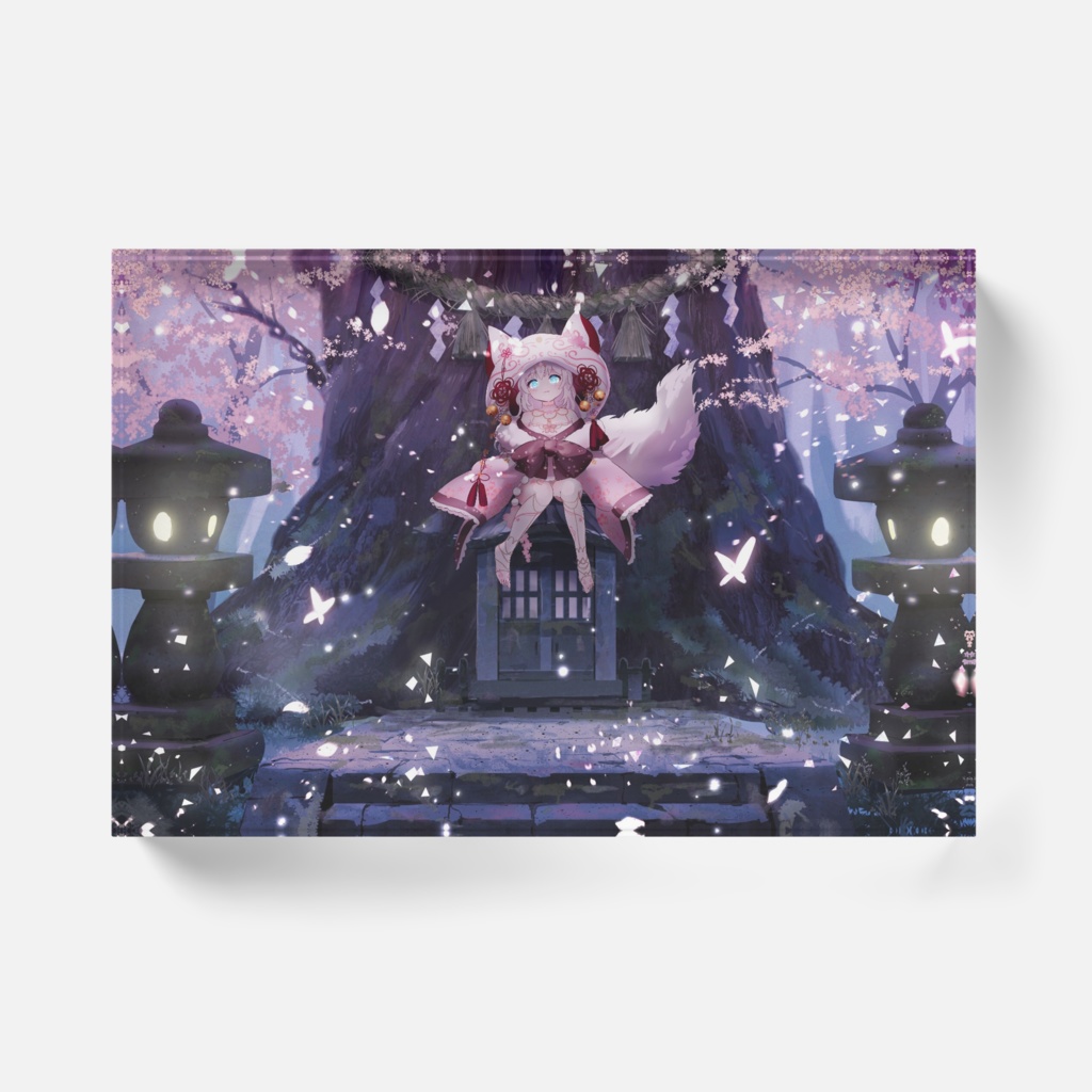 アクリルブロック(桜 / inashino)