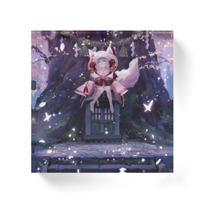 アクリルブロック(桜 / inashino)