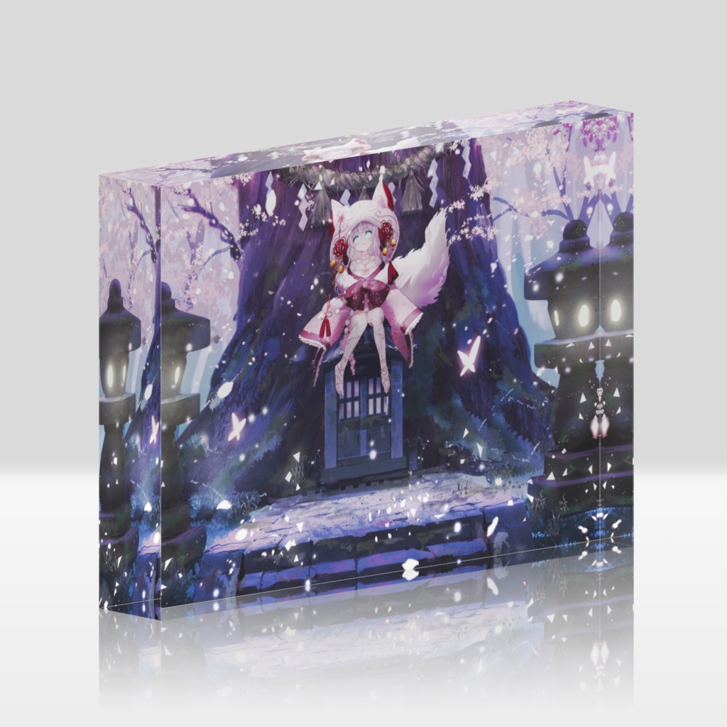 アクリルブロック(桜 / inashino)