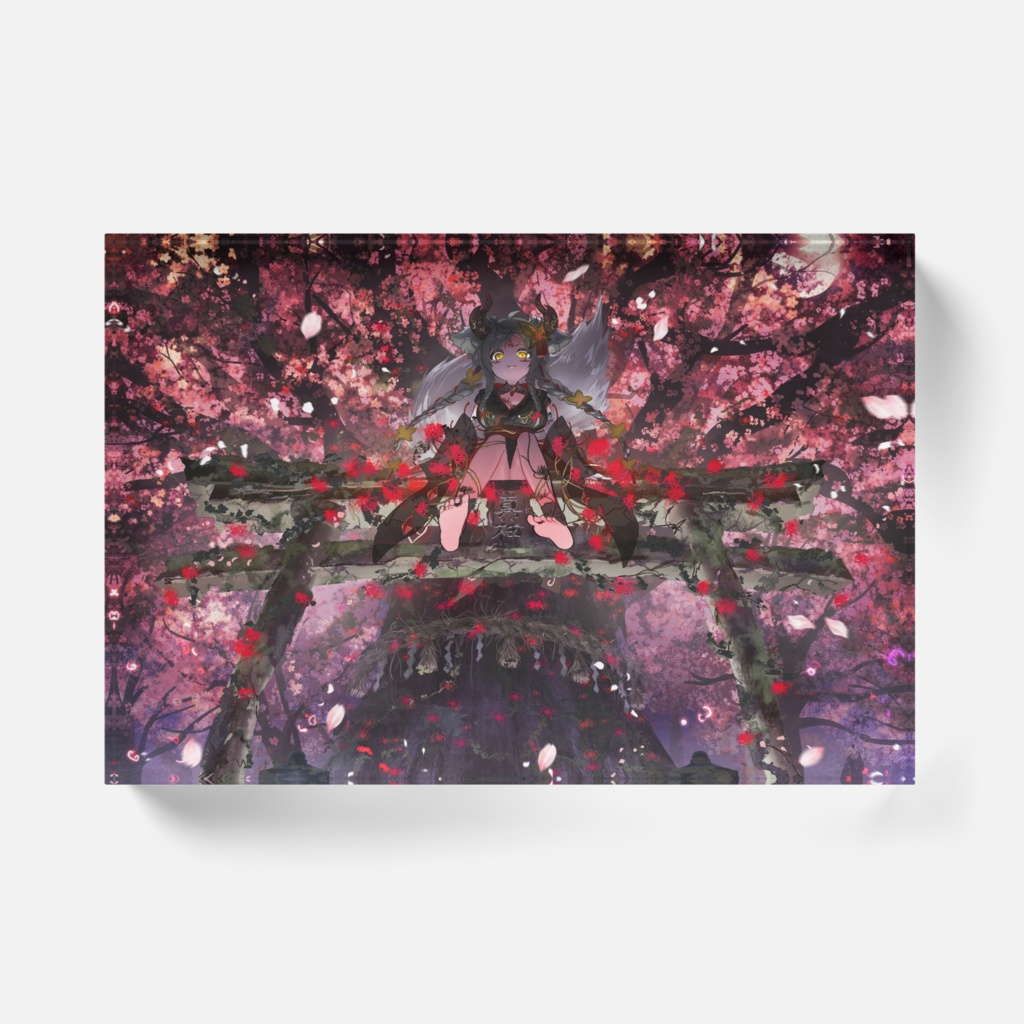 アクリルブロック(彼岸花 / inashino)