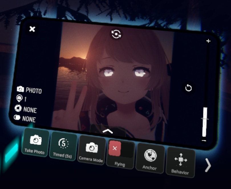 【無料】Default Camera Override 【黒帯表示】【焦点距離表示】