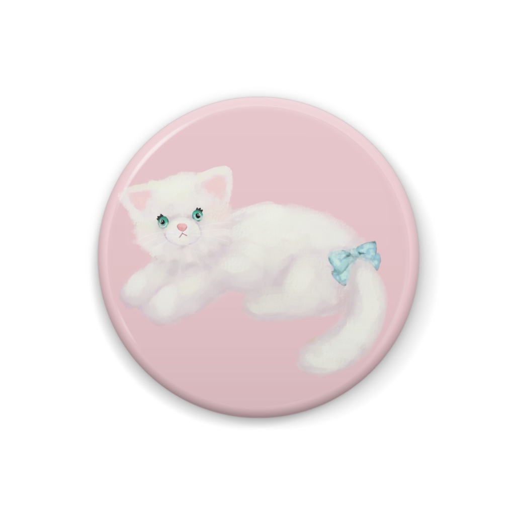 ぬいねこ　缶バッジ32mm