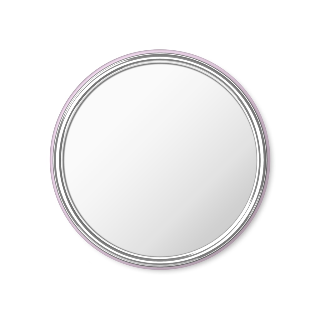 ぬい木馬 缶ミラー