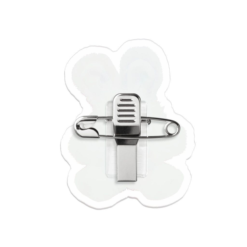 【受注生産】Fancy Bunny アクリルバッジ