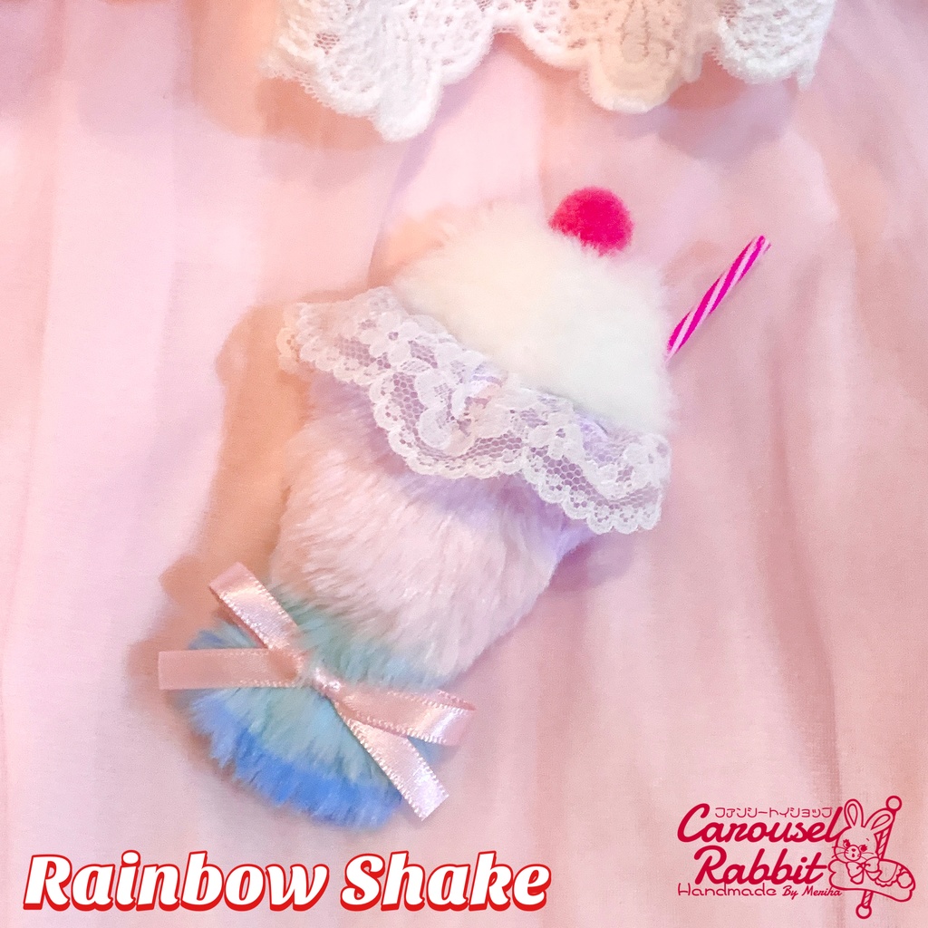 【受注作品】ファンシーシェイクブローチ