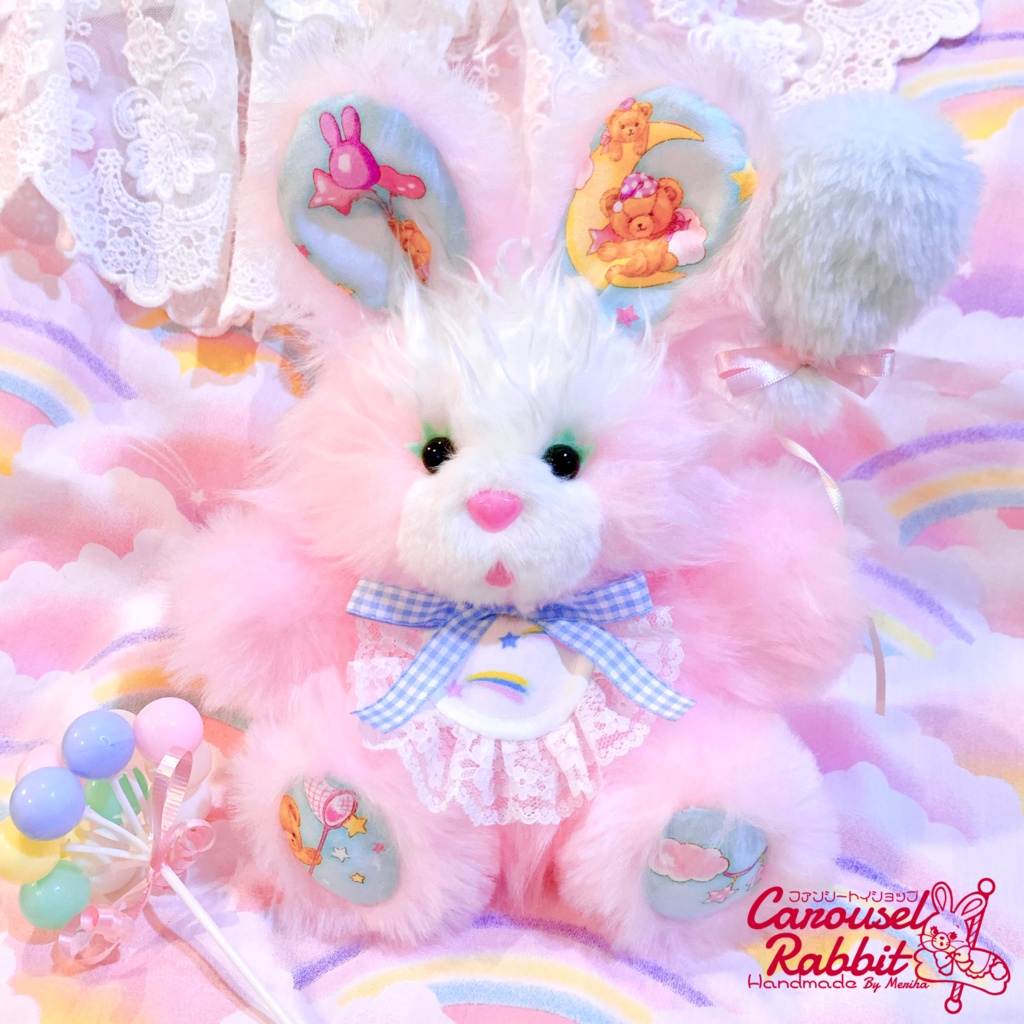 Fancy Bunny No.222 - ファンシートイショップ♡Carousel Rabbit - BOOTH