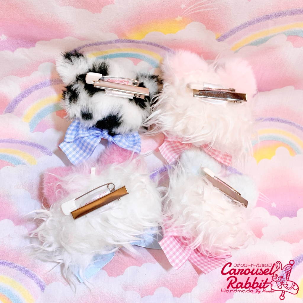 フェイスブローチ⭐︎Fancy Cat