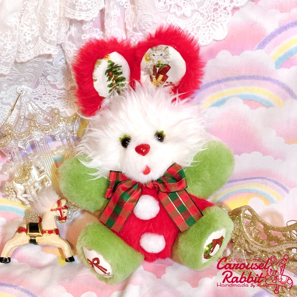 Xmas Bunny No.130 - ファンシートイショップ♡Carousel Rabbit - BOOTH