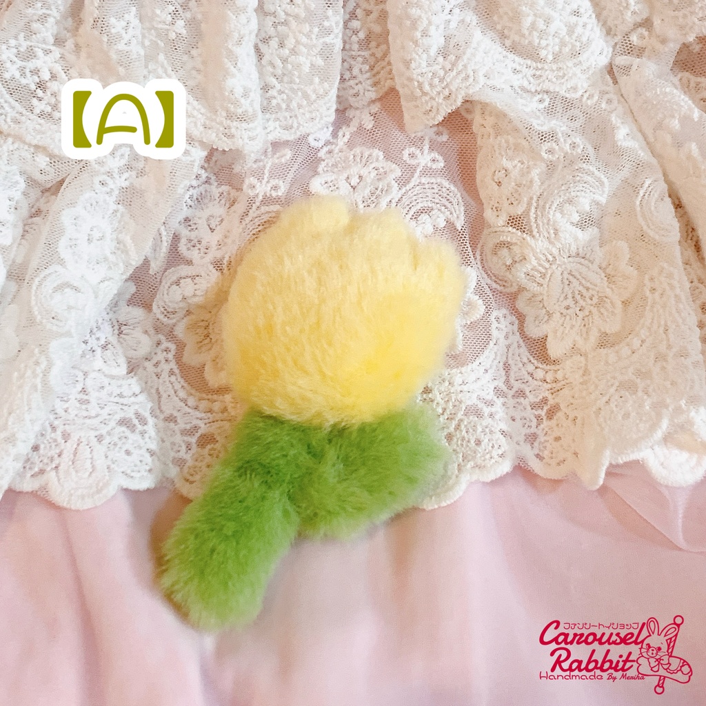 【受注作品】ちゅーリップブローチ