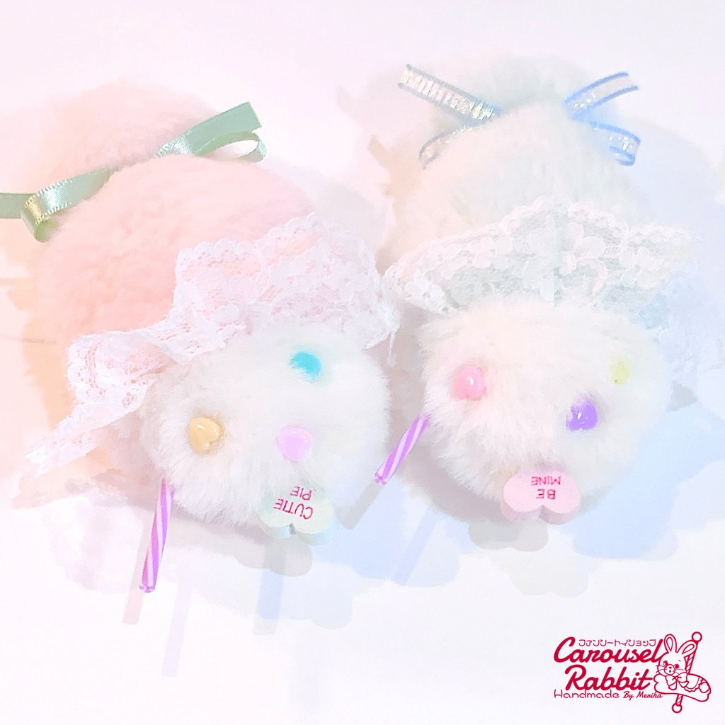 ファンシーシェイクブローチ