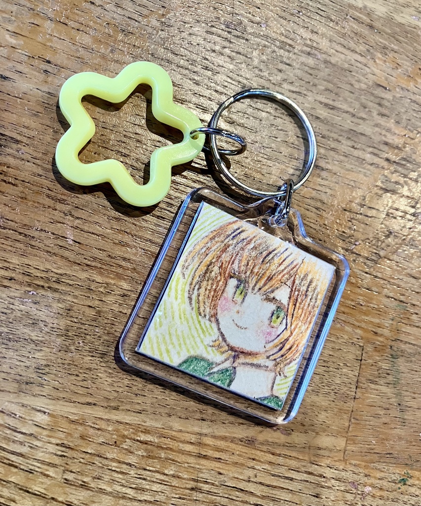 ミニ原画キーホルダー