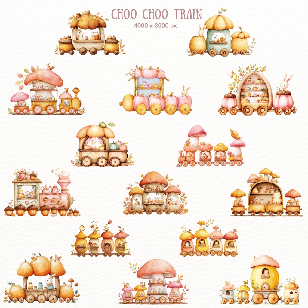 秋色トレイン チューチュートレイン