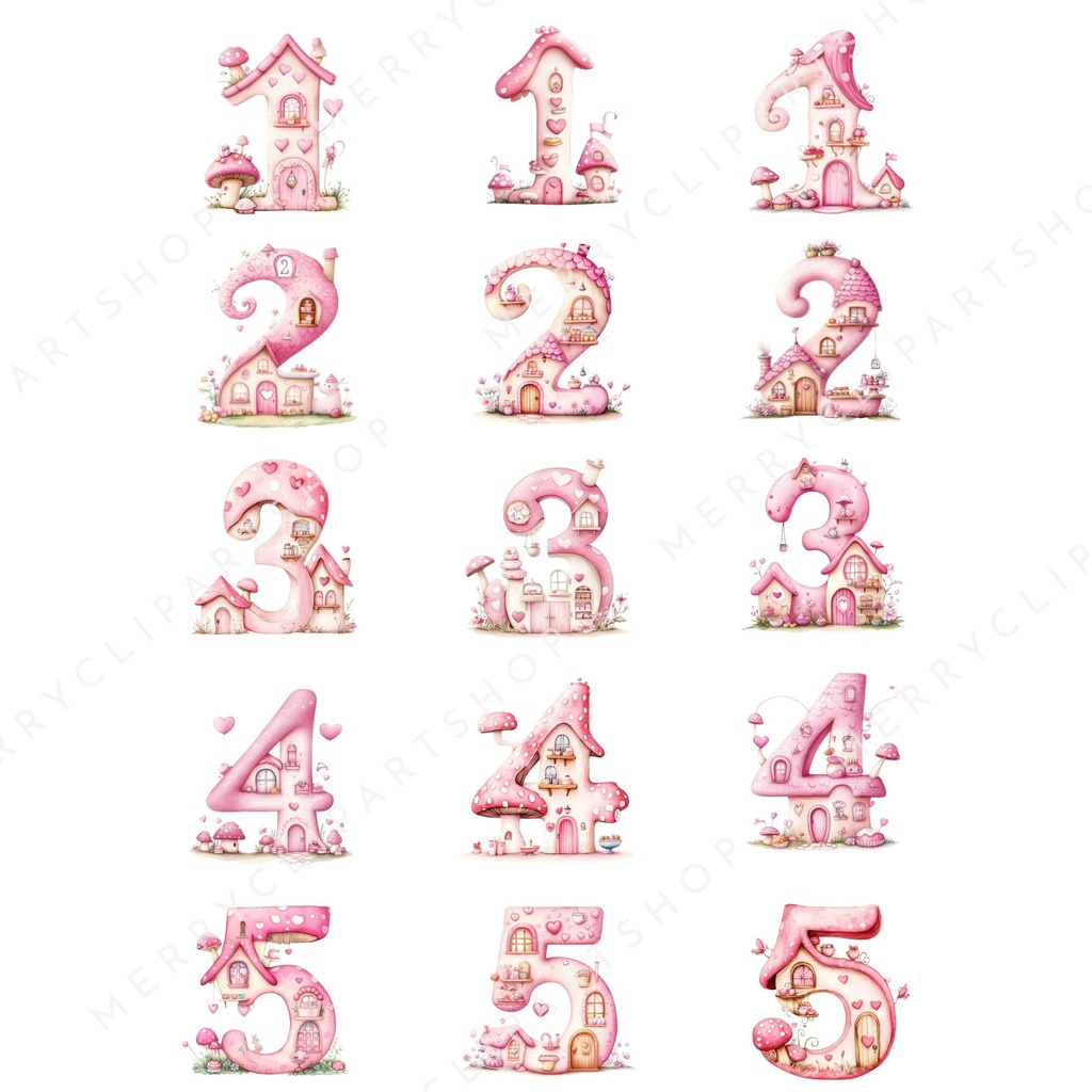 バースデーナンバー - Fairy House Number