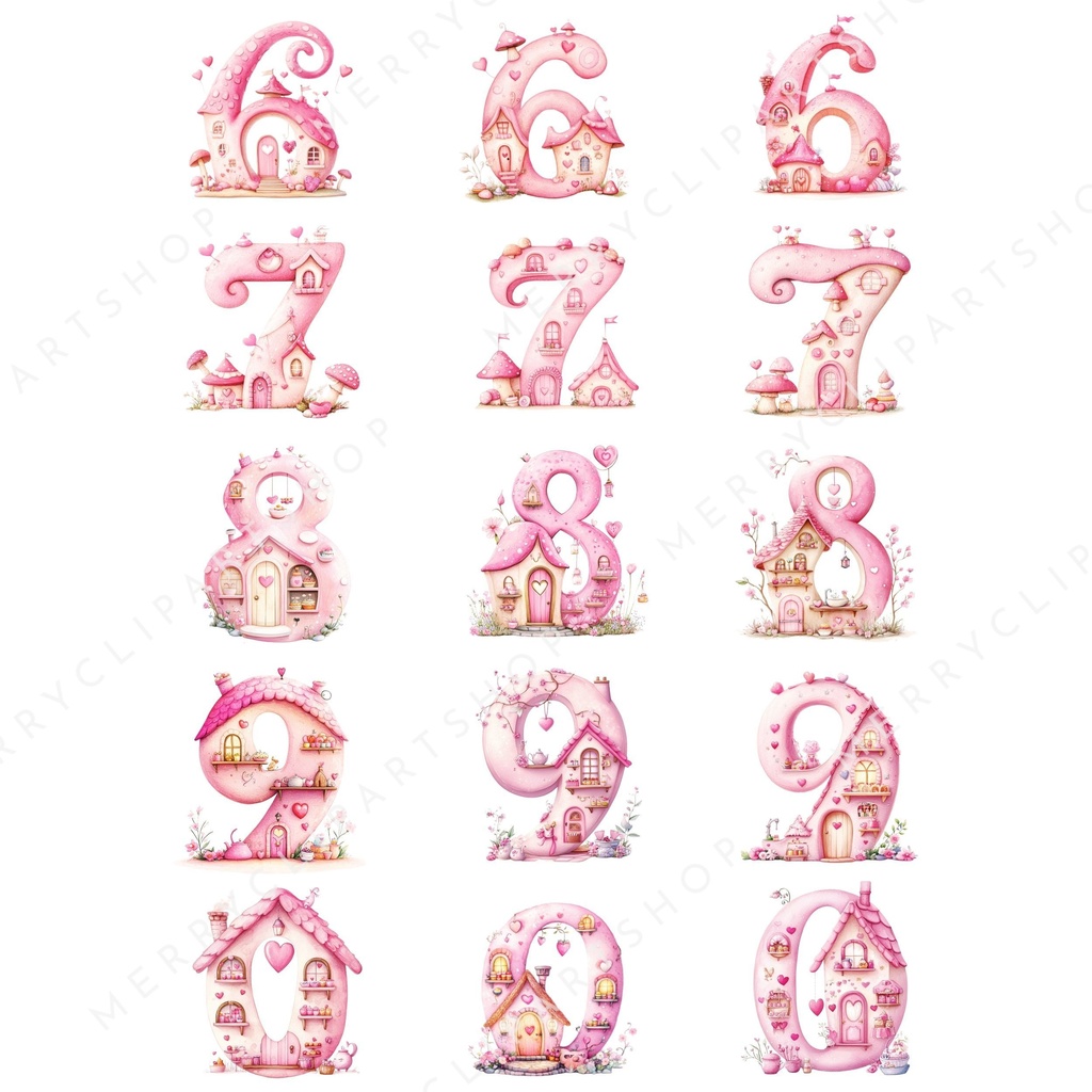 バースデーナンバー - Fairy House Number