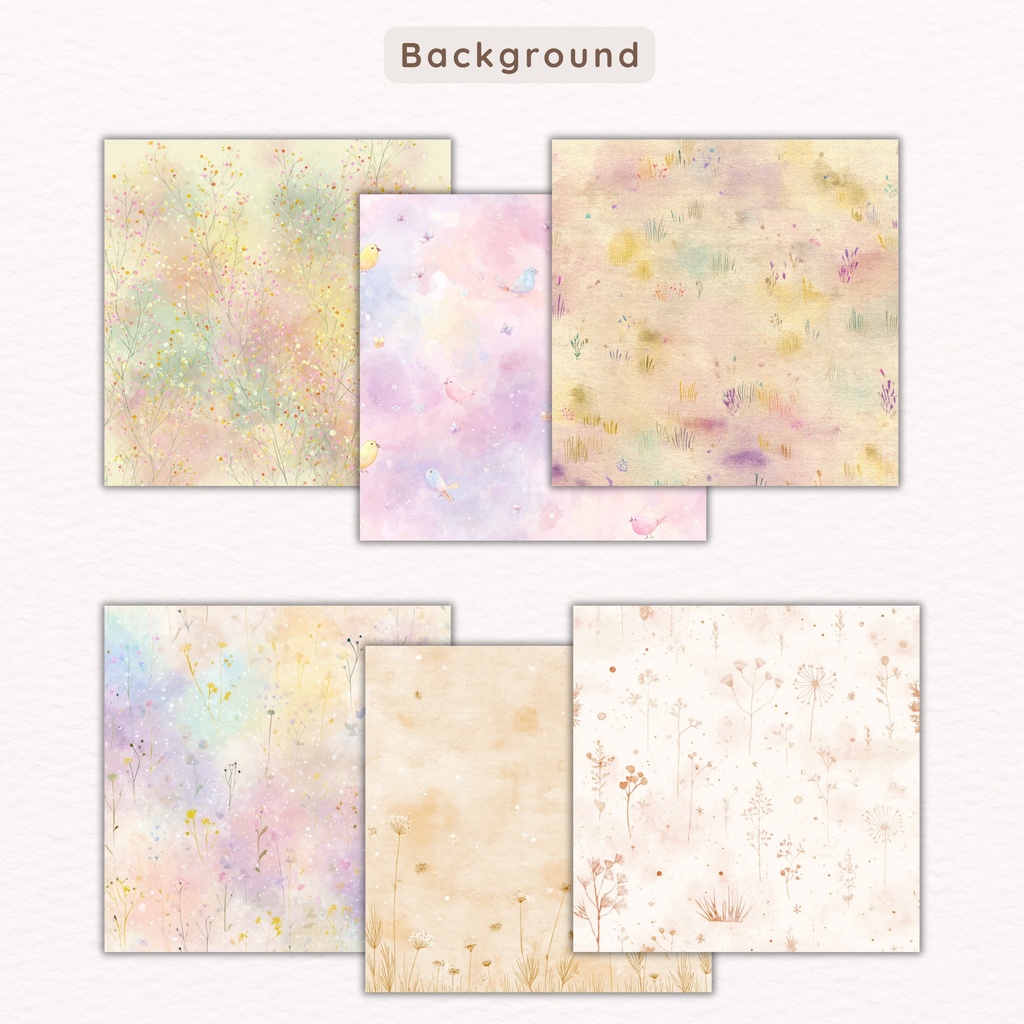 牧場の動物たちのイラスト素材セット🐷🐔