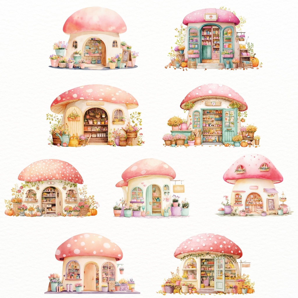 きのこコテージのガーデニングショップ