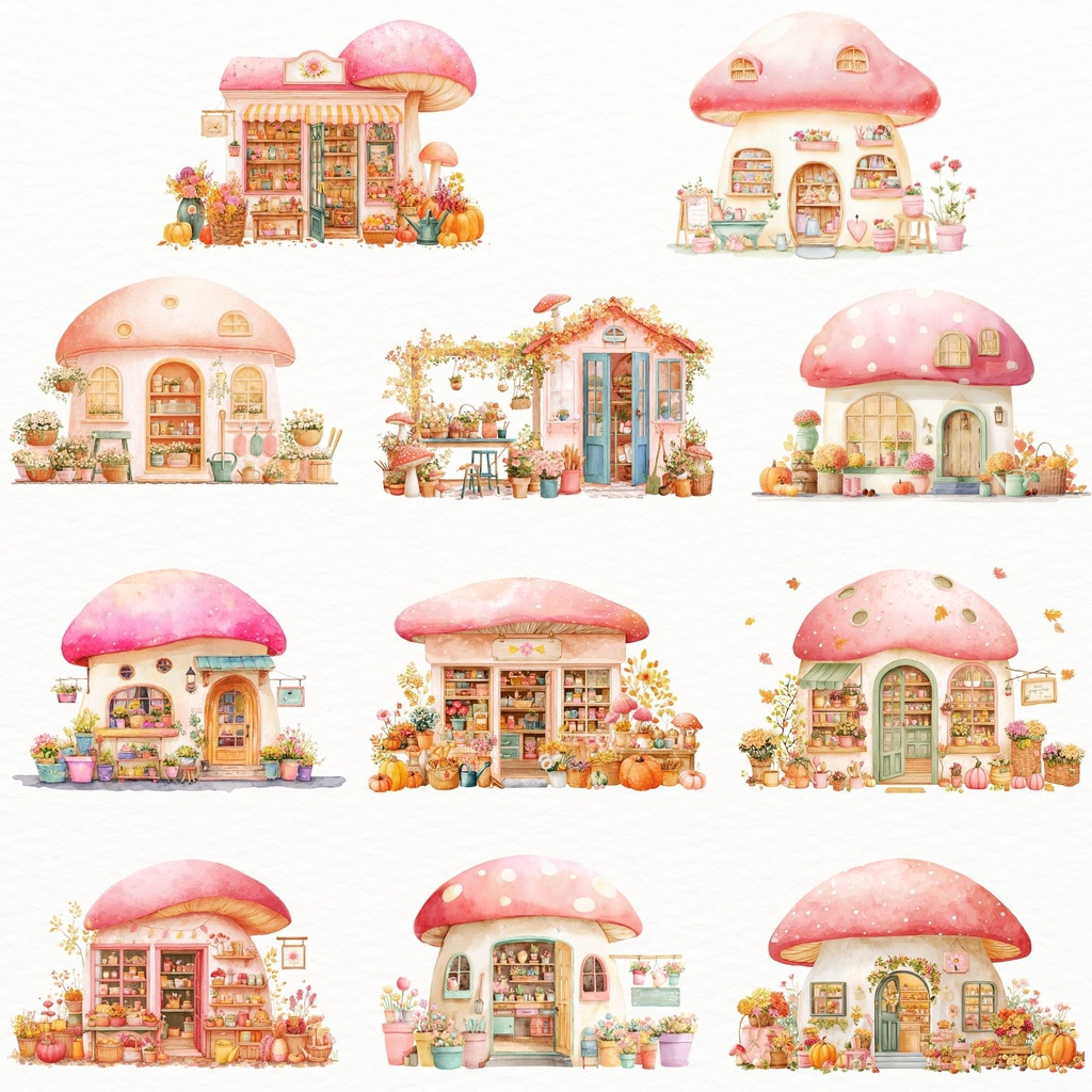 きのこコテージのガーデニングショップ